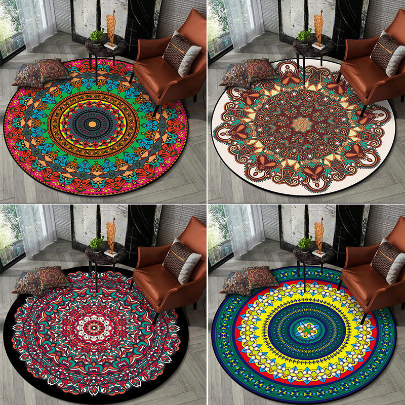 Living Room Rug 150 CM Round-Oriental