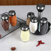 7 PCs 360 Rotatable Spice And Sugar Jar5449-With Stand