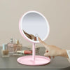 3 Modes LED Makeup Mirror with Storage Base-Pink(SA2405-161)