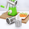 Manual Vegetable Cutter Slicer Multifunctional Round Slicer Gadget Multifunction Kitchen Gadget Food Processor Blender Cutter (Random Color)