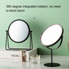 3 Modes LED Makeup Mirror with Storage Base-Pink(SA2405-161)