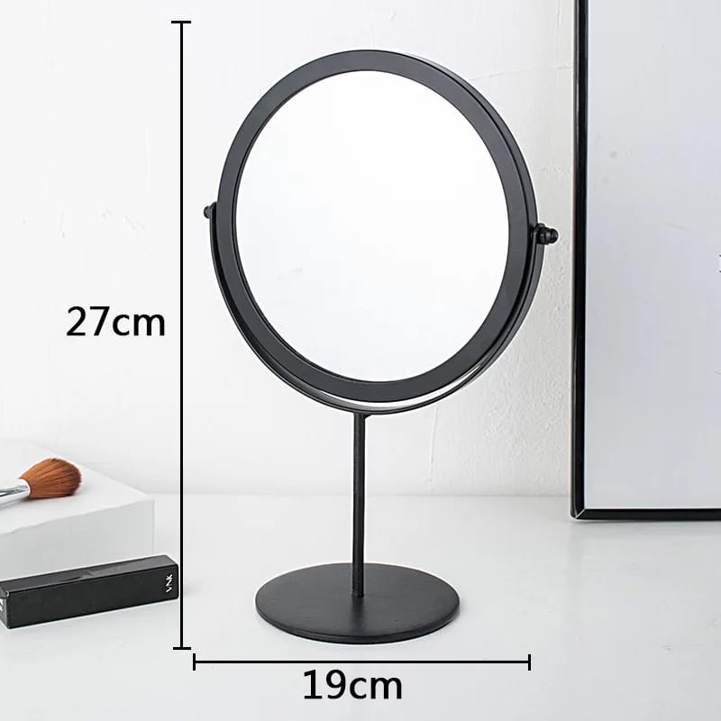 3 Modes LED Makeup Mirror with Storage Base-Pink(SA2405-161)