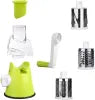 Manual Vegetable Cutter Slicer Multifunctional Round Slicer Gadget Multifunction Kitchen Gadget Food Processor Blender Cutter (Random Color)