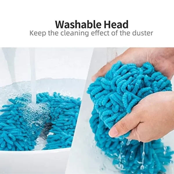 MICROFIBER FLEXIBLE FAN & CEILING DUSTER FOR HOME AND OFFICE