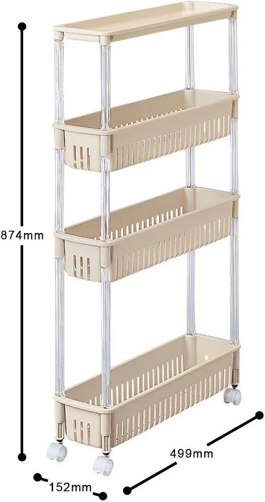 3-Layers Multi-function Trolley Storage Organizer(SA2405-52)